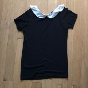 agnes & dora peter pan collar tee